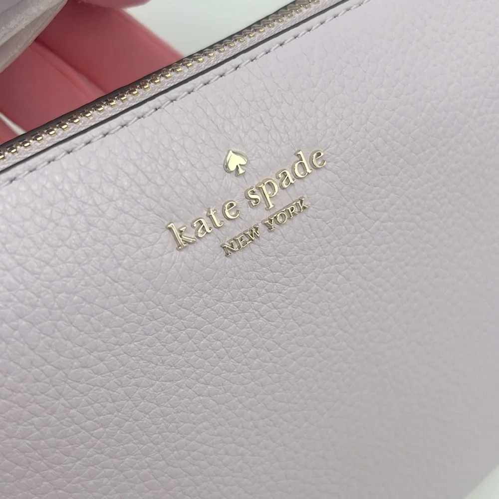 Kate Spade Leila Triple Gusset Crossbody Lilac Moon